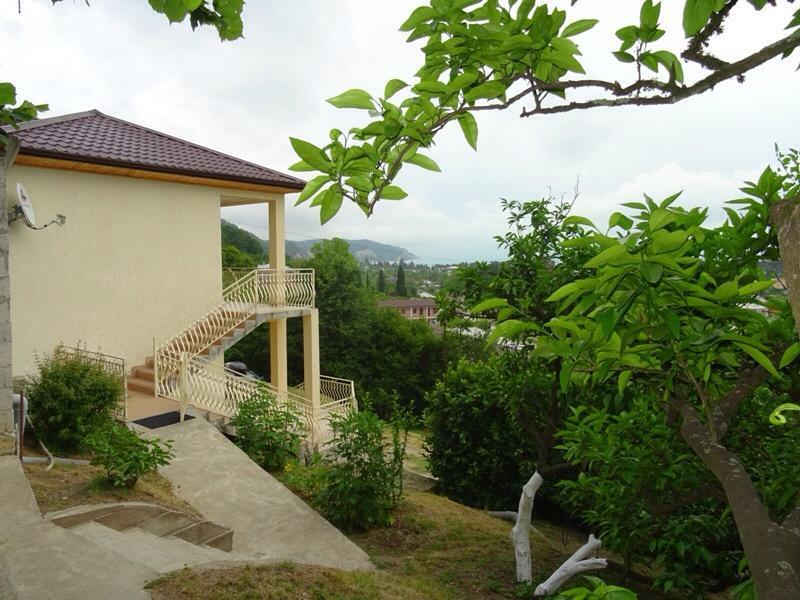 Guest House Panorama Pizunda Esterno foto
